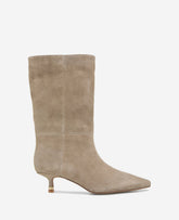 Kenneth Cole Women's Meryl Suede Bootie – Taupe Suede | Kenneth Cole
