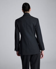 Kenneth Cole Flannel Double Breasted Jacket