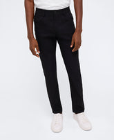 Kenneth Cole Shop Original Slim 5-Pocket Pant in Black | Kenneth Cole