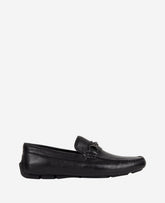 Kenneth Cole Shop Black Leather Theme Bit Driver Loafers | Kenneth Cole