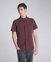 Kenneth Cole Shop Short Sleeve Sportshirt: Mulberry Mix | Kenneth Cole