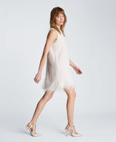 Kenneth Cole Fringed Mini Dress