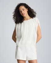 Kenneth Cole Bubble Top with Ties