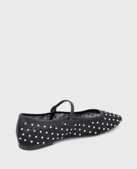 Kenneth Cole Shop Jasper Black Mesh Micro Stud Ballet Flat | Kenneth Cole