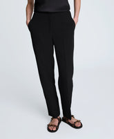 Kenneth Cole Luxe Twill Straight Leg Pant