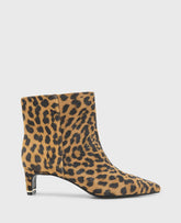 Kenneth Cole Shop Miranda Leopard Suede Heel Bootie | Kenneth Cole