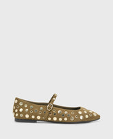 Kenneth Cole Shop Jasper Loden Suede Stud Ballet Flat | Kenneth Cole