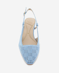 Kenneth Cole Marbella Perforated Suede Slingback Heel