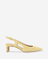 Kenneth Cole Marbella Perforated Suede Slingback Heel