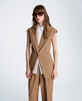 Kenneth Cole Layered Vest with Detachable Shirt