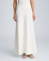 Kenneth Cole Pull On Flared Maxi Skirt