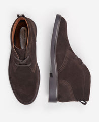 Kenneth Cole Wilhem Suede Chukka Boots for Men, Mocha | Kenneth Cole