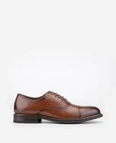 Kenneth Cole REACTION - Lawstin Cap Toe Oxford Shoes for Men, Tan | KC