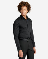 Kenneth Cole Shop Men’s Slim Fit Stretch Dress Shirt – Black | Kenneth Cole