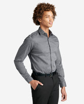Kenneth Cole Slim-Fit Stretch Dress Shirt – Black Smoke | Kenneth Cole