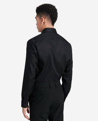 Kenneth Cole Shop Slim-Fit Stretch Dress Shirt – Black | Kenneth Cole