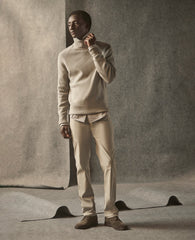 Kenneth Cole Shop Original Slim 5-Pocket Pant in Off White | Kenneth Cole