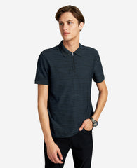 Kenneth Cole Shop Zip-Up Knit Polo – Soft & Breathable Men’s Shirt | KC