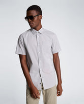 Kenneth Cole Short Sleeve Sport Shirt with Chest Pocket