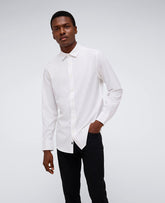 Kenneth Cole White Slim Fit Shirt – Water-Resistant & Stretch | KC