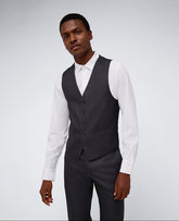Kenneth Cole Gunmetal Slim-Fit Suit Vest – Kenneth Cole Reaction Flex