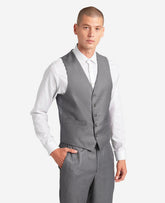 Kenneth Cole Shop Light Grey Slim-Fit Vest for Men: Kenneth Cole Reaction