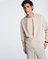 Kenneth Cole Sweater Bomber Jacket