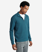 Kenneth Cole Shop Quarter-Zip Knit Pullover in Blue – Kenneth Cole Sport
