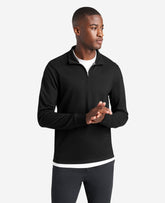 Kenneth Cole Shop Black Quarter-Zip Pullover for Men – Kenneth Cole Sport