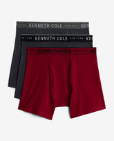 Kenneth Cole Shop 3-Pack Micro Stretch Boxer Briefs – Classic Comfort | KC