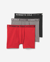 Kenneth Cole Shop 3-Pack Micro Stretch Boxer Briefs – Cotton Comfort | KC