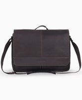 Kenneth Cole Leather Messenger Bag – 15.6” Laptop Ready | Kenneth Cole