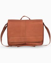 Kenneth Cole Leather Messenger Bag – 15.6” Laptop Ready | Kenneth Cole