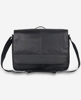 Kenneth Cole Leather Messenger Bag – 15.6” Laptop Ready | Kenneth Cole