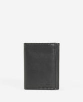 Kenneth Cole Shop Eugene TECHNI-COLE Leather Trifold Wallet, Black | KC