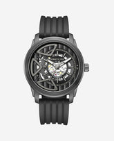 Kenneth Cole Men’s Skeleton Automatic Watch—Silicone Strap | Kenneth Cole