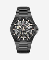 Kenneth Cole Men’s Skeleton Automatic Watch – 5ATM Black | Kenneth Cole