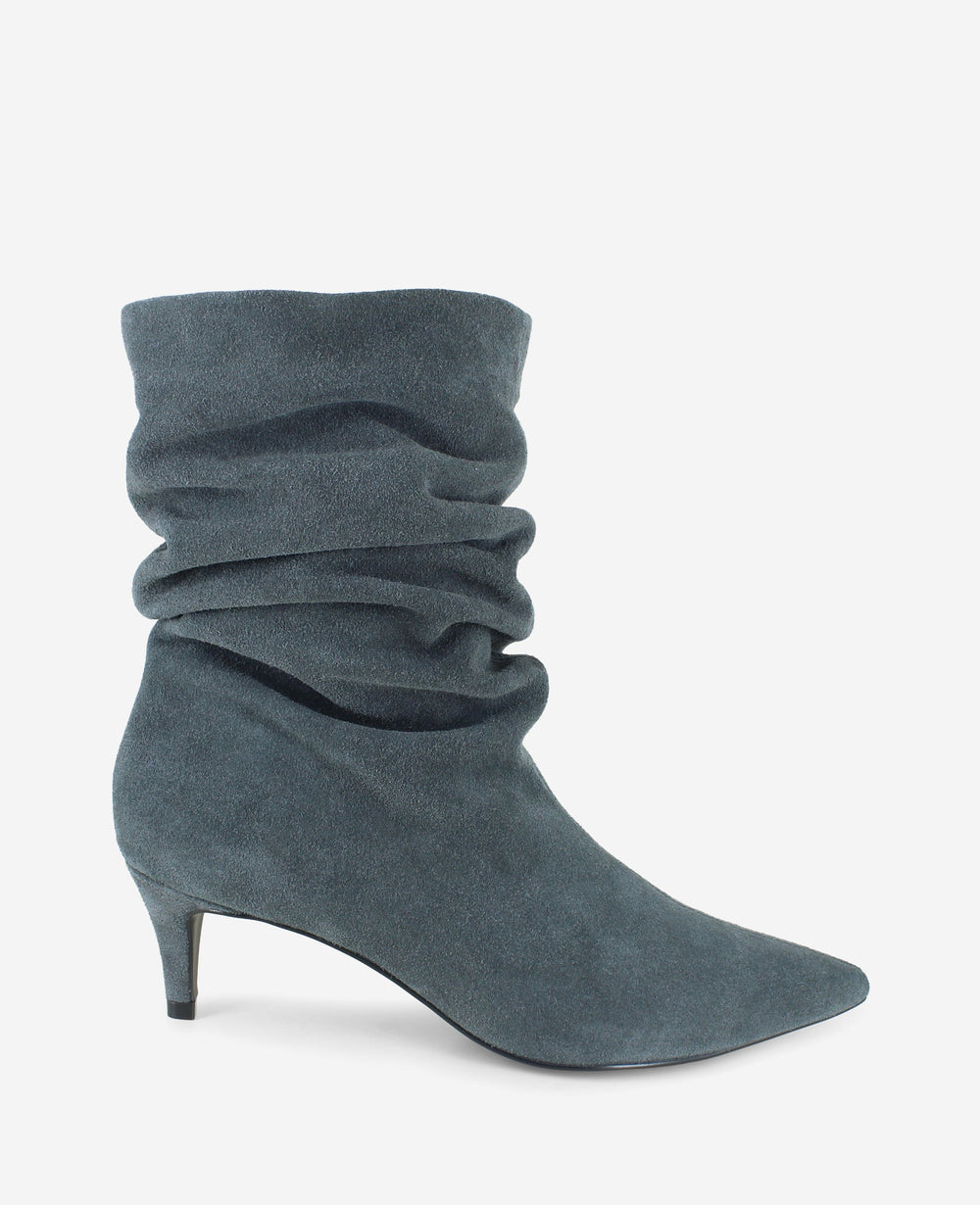 Kenneth Cole Marsha Suede Kitten Heel Bootie