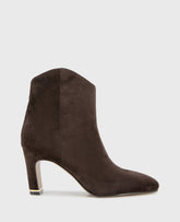 Kenneth Cole Shop Grizelda Chocolate Suede Heel Boot | Kenneth Cole