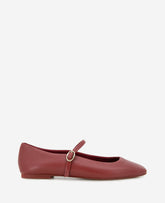 Kenneth Cole Shop Jasper Rio Red Leather Ballet Flat | Kenneth Cole