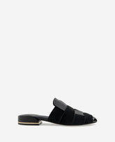 Kenneth Cole Faina Leather Fisherman Slide Sandal – Black | Kenneth Cole