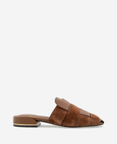 Kenneth Cole Faina Leather Fisherman Slide Sandal – Brown | Kenneth Cole