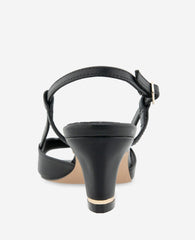 Kenneth Cole Anna Leather Open Toe Slingback Sandal