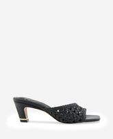 Kenneth Cole Arita Woven Leather Open Toe Heel