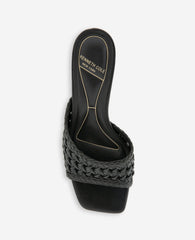 Kenneth Cole Arita Woven Leather Open Toe Heel