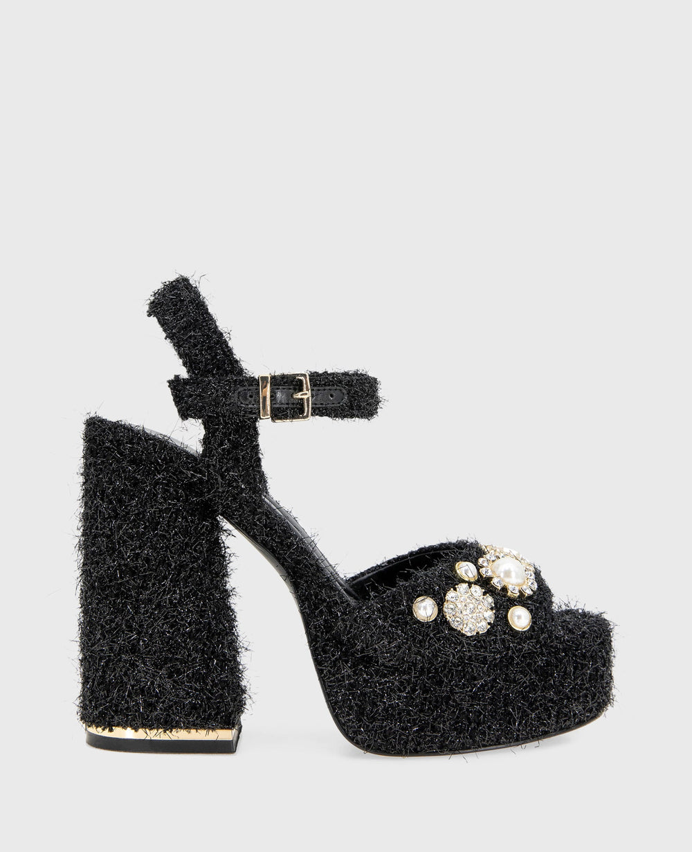 Kenneth Cole Dolly Charms Fabric Platform Sandal