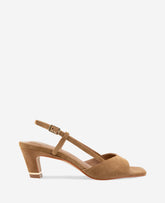 Kenneth Cole Anna Suede Open Toe Slingback Sandal