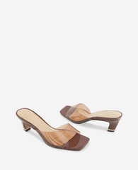 Kenneth Cole Arita Transparent Open Toe Heel