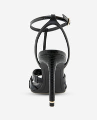 Kenneth Cole Liona Embossed Snake Heel