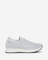 Kenneth Cole Cameron Jewel Jogger Grey Slip-On Sneaker | Kenneth Cole